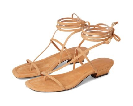 Tonio Strappy Sandals - Lace Up Suede